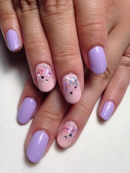 ネイルカフェ マキアート(nail cafe Maki art)/【定額】パラジェル+アート