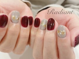 クリスマスネイル