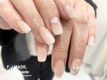 アトリエ メイド(atelier made)/ワンカラー＋2本アート￥4,650