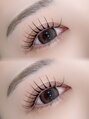 アイ ビューティー ルクール 古正寺店(EYE BEAUTY Le Coeur)&nbsp;エクステをつけてから自まつげごとパーマをかけるシマーラッシュ
