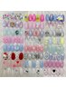 【miyu限定 Jr.ネイリスト価格】長さだし+定額/ワンカラー/ラメグラ　￥6000