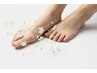 foot【オフ・バス・ケア込】フットジェルお休みコース¥7000