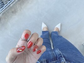 赤ワンカラー♪