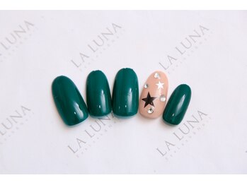ラルナ ネイルアンドアイラッシュサロン(LA LUNA nail & eyelash salon)/22年8月9月◇定額ナチュラル◇