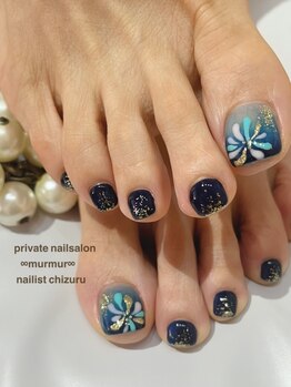 プライベート ネイルサロン マーマ(murmur)/花火ネイル