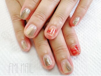 フミ(FMI)/シンプル+お好きなアート2本