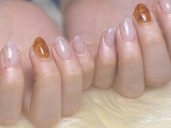 ミエル(miel*)/べっ甲ネイル