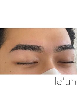 ルアン 表参道店/メンズ美眉毛スタイリング