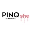 ピンク シー バイ アンジェリカ(PINQ she by ANGELICA)ロゴ