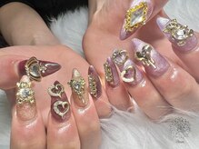 ブラン(Blanc)/ゴテゴテネイル