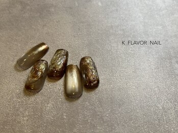 ケー フレーバー ネイル(K flavor nail)/【Monthly design】梅雨　¥11530
