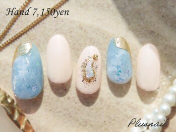 プラスネイル 北千住東口店(PLUS NAIL)/【3125】ミラーネイル
