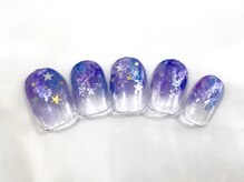 アトリエ メルシー 代々木(atelier merci)/【星空】星空ネイル