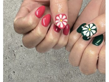 ユニネイル(U.Ni nail)/親指にワンポイント♪