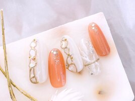 シェルミラーネイル¥8980