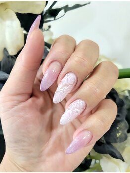 ネイルサロンシャネイル/春ネイル