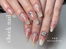ボニー(Bonnie)/cheek lame nail