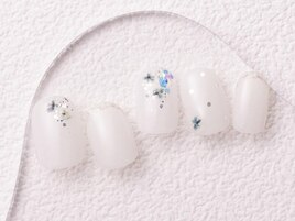 みずいろ押し花