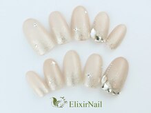 エリクサーネイル 神田(Elixir Nail)/シンプル/クーポン使用