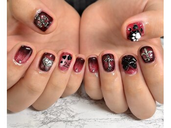 アンシャンテ(enchante)/ブラックとボルドー