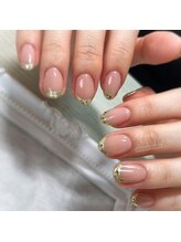 アートルーム チャチャ(artroom chacha)/ガラスフレンチネイル