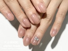 アトリエ メイド(atelier made)/ワンカラー＋2本アート￥4,650