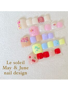 ル ソレイユ(Le soleil)/5.6月フット定額デザイン¥6740