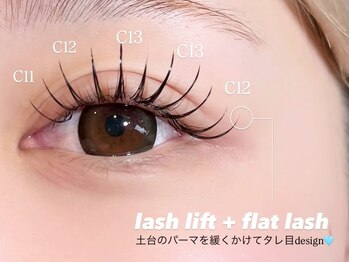 ネリネ 博多(nerine)/束感マツエク/フラットラッシュ