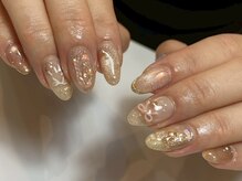 アイ ネイルズ 天神店(I nails)/nuance　ribbon　￥6500～