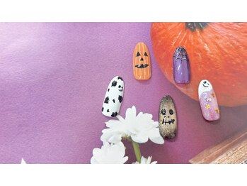ハロウィンネイル　