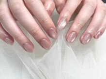 シ ベル 梅田茶屋町店 ネイル(Ci belle)/マグネットネイルワンカラー