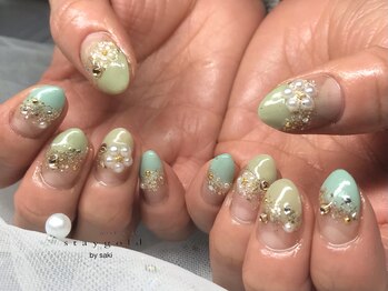 ネイルサロン ステイゴールド(STAY GOLD)/サキお客様施術