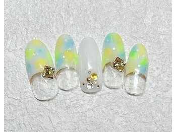 プルメリア(PLUMERIA)/8月定額デザインコース