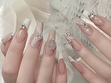 ～大好きな推し活★キャラクターパーツ～ &nbsp;&nbsp;オンブレフレンチ/冬ネイル/ボルドーネイル/ヒョウ柄/ブラウン