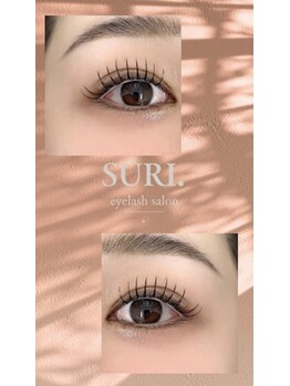 スーリ 岡崎市(SURI.)の写真/自まつげの美しさを引き出すナチュラルな仕上がり♪派手すぎず上品な印象で大人女性に大人気☆