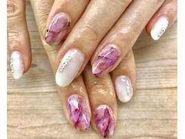 大理石ネイル