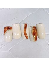 ネイルアンドまつげ リュフェール 五反田(Nail Lufaire)/べっ甲うねうね