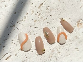 ソウ 難波店 nail salon Sou/ニュアンスnail