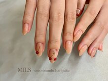 ミルズ オモテサンドウ(MILS omotesando)/さくらんぼネイル