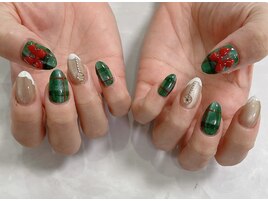 クリスマスネイル
