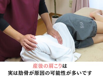 たつのママ友サロン/肋骨で肩こりを改善