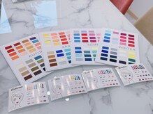 パーソナルカラー診断/骨格診断。カウンセリングルーム。