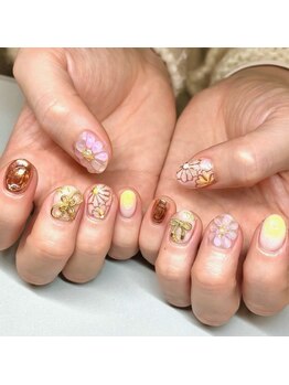 ベルネイル(belle nail)/前撮りネイル