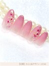 押し花グラデーション