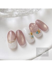 貝殻ネイル