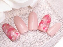 エムネイル(M Nail)/上品シンプル・マーブルネイル