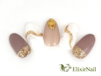 エリクサーネイル 神田(Elixir Nail)/シンプル &nbsp;/クーポン使用