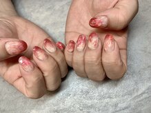 エンジェリック カラーズ(Angelic colors)/桃ネイル♪