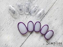 シンプリー ネイルアンドアイラッシュ 祖師谷大蔵店(Simpliee Nail&Eyelash)/ちぐはぐネイル