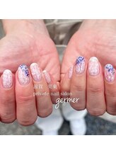 ジェルメ(germer)/あじさいをさりげなく♪